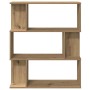 Estantería madera de ingeniería roble artisan 80x24x96 cm en Librerías y estanterías | Comprar online en Foru.es