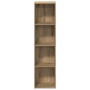 Estantería de madera ingeniería roble artisan 36x30x143 cm en Librerías y estanterías | Comprar online en Foru.es