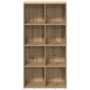 Estantería de madera ingeniería roble artisan 66x30x130 cm en Librerías y estanterías | Comprar online en Foru.es