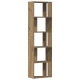 Estantería de madera de ingeniería roble artisan 45x24x159 cm en Librerías y estanterías | Comprar online en Foru.es