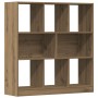 Estantería de madera ingeniería roble artisan 97,5x29,5x100 cm en Librerías y estanterías | Comprar online en Foru.es