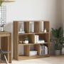 Estantería de madera ingeniería roble artisan 97,5x29,5x100 cm en Librerías y estanterías | Comprar online en Foru.es