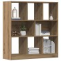 Estantería de madera ingeniería roble artisan 97,5x29,5x100 cm en Librerías y estanterías | Comprar online en Foru.es