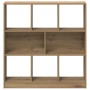 Estantería de madera ingeniería roble artisan 97,5x29,5x100 cm en Librerías y estanterías | Comprar online en Foru.es