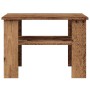 Mesa de centro madera contrachapada madera antigua 60x60x42 cm en Mesas de centro | Comprar online en Foru.es
