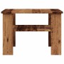 Mesa de centro madera contrachapada madera antigua 60x60x42 cm en Mesas de centro | Comprar online en Foru.es
