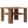 Mesa de centro madera contrachapada madera antigua 60x60x42 cm en Mesas de centro | Comprar online en Foru.es
