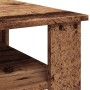 Mesa de centro madera contrachapada madera antigua 60x60x42 cm en Mesas de centro | Comprar online en Foru.es