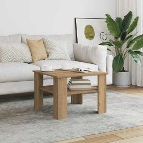 Mesa de centro madera de ingeniería roble artisan 60x60x42 cm en Mesas de centro | Comprar online en Foru.es