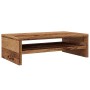 Soporte pantalla madera contrachapada madera vieja 42x24x13 cm en Muebles TV | Comprar online en Foru.es