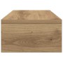 Soporte mesa pantalla madera ingeniería roble 42x24x13 cm en Muebles TV | Comprar online en Foru.es