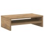 Soporte mesa pantalla madera ingeniería roble 42x24x13 cm en Muebles TV | Comprar online en Foru.es