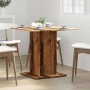Mesa de comedor madera de ingeniería envejecida 80x80x75 cm en Mesas de comedor | Comprar online en Foru.es