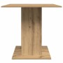 Mesa de comedor madera de ingeniería roble artisan 80x80x75 cm en Mesas de comedor | Comprar online en Foru.es