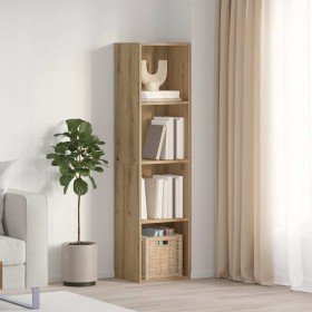 Mueble TV/Librería madera vieja 36x30x143cm madera ingeniería en Estanterías | Comprar online en Foru.es