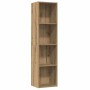 Mueble TV/Librería madera vieja 36x30x143cm madera ingeniería en Estanterías | Comprar online en Foru.es