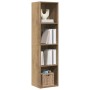 Mueble de TV/Librería roble artesanal 36x30x143cm en Estanterías | Comprar online en Foru.es