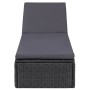Juego de comedor para jardín 11 piezas ratán sintético negro de vidaXL, Conjuntos de jardín - Ref: Foro24-3059476, Precio: 1,...