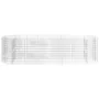 Arriate de gaviones de hierro galvanizado 400x100x100 cm de vidaXL, Maceteros y jardineras - Ref: Foro24-152047, Precio: 203,...