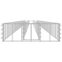 Arriate de gaviones de acero galvanizado 450x30x10 cm en Macetas y jardineras | Comprar online en Foru.es