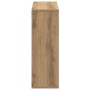 Estante de pared madera ingeniería roble artisian 104x20x58,5cm en Estanterías | Comprar online en Foru.es