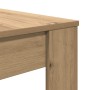 Mesa de Comedor Roble Artesano 120x60x76cm madera reconstituida en Mesas de comedor | Comprar online en Foru.es