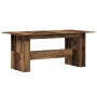 Mesa de comedor de aglomerado madera envejecida 180x90x76 cm en Mesas de comedor | Comprar online en Foru.es