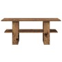 Mesa de centro madera ingeniería madera envejecida 102x55x42 cm en Mesas de centro | Comprar online en Foru.es