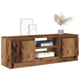 Mueble para TV madera ingeniería madera envejecida 102x30x36 cm en Muebles TV | Comprar online en Foru.es