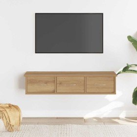 Armario de pared madera ingeniería roble artisan 88x26x18,5 cm en Estanterías | Comprar online en Foru.es