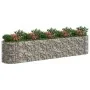 Arriate de gaviones de hierro galvanizado 500x100x100 cm de vidaXL, Maceteros y jardineras - Ref: Foro24-152048, Precio: 176,...