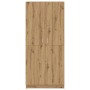 Armario de madera de ingeniería roble artesanal 80x52x180 cm en Armarios roperos | Comprar online en Foru.es