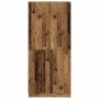 Armario de madera de ingeniería madera envejecida 90x52x200 cm en Armarios roperos | Comprar online en Foru.es