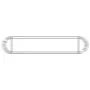 Arriate de gaviones de hierro galvanizado 500x100x100 cm de vidaXL, Maceteros y jardineras - Ref: Foro24-152048, Precio: 176,...