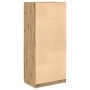 Armario de madera de ingeniería roble artesanal 80x52x180 cm en Armarios roperos | Comprar online en Foru.es