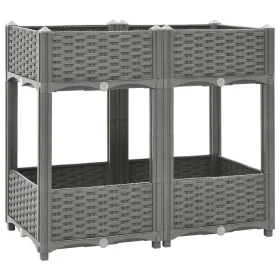 Arriate polipropileno 80x40x71 cm de vidaXL, Maceteros y jardineras - Ref: Foro24-153298, Precio: 68,93 €, Descuento: %