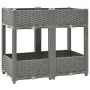 Arriate polipropileno 80x40x71 cm de vidaXL, Maceteros y jardineras - Ref: Foro24-153298, Precio: 68,93 €, Descuento: %