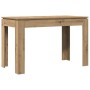 Mesa de Comedor Roble Artesano 120x60x76cm madera reconstituida en Mesas de comedor | Comprar online en Foru.es
