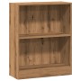 Estantería de madera de ingeniería roble artesano 60x24x76 cm en Librerías y estanterías | Comprar online en Foru.es