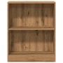 Estantería de madera de ingeniería roble artesano 60x24x76 cm en Librerías y estanterías | Comprar online en Foru.es