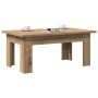 Mesa de centro madera de ingeniería roble artisan 100x60x42 cm en Mesas de centro | Comprar online en Foru.es