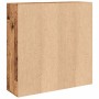 Estantería de madera de ingeniería envejecida 98x29x97,5 cm en Librerías y estanterías | Comprar online en Foru.es