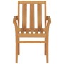 Conjunto de comedor de jardín 7 piezas madera maciza de teca de vidaXL, Conjuntos de jardín - Ref: Foro24-3059600, Precio: 94...