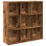 Estantería madera envejecida 98x29x97,5 cm en Librerías y estanterías | Comprar online en Foru.es