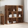 Estantería madera envejecida 98x29x97,5 cm en Librerías y estanterías | Comprar online en Foru.es