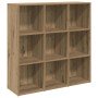 Estantería roble artisan 98x29x97,5 cm en Librerías y estanterías | Comprar online en Foru.es