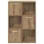 Estantería de madera de ingeniería roble artisan 60,5x30x90 cm en Librerías y estanterías | Comprar online en Foru.es