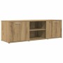 Mueble de TV madera de ingeniería roble artesanal 120x34x37 cm en Muebles TV | Comprar online en Foru.es