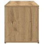 Mueble de TV madera de ingeniería roble artesanal 120x34x37 cm en Muebles TV | Comprar online en Foru.es