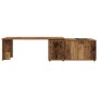 Mesa de centro madera contrachapada envejecida 150x50x35 cm en Mesas de centro | Comprar online en Foru.es